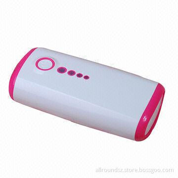 5,600mAh Power Bank with 2.1A Output, 92 x 47 x 26mm Unit Size